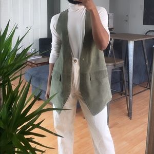 Free People “Low Rider Suede Vest”